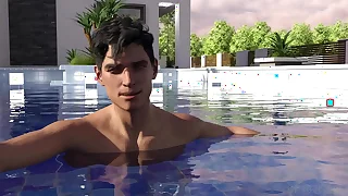 Summer Vacation &num;08 - Jerking Fabian off